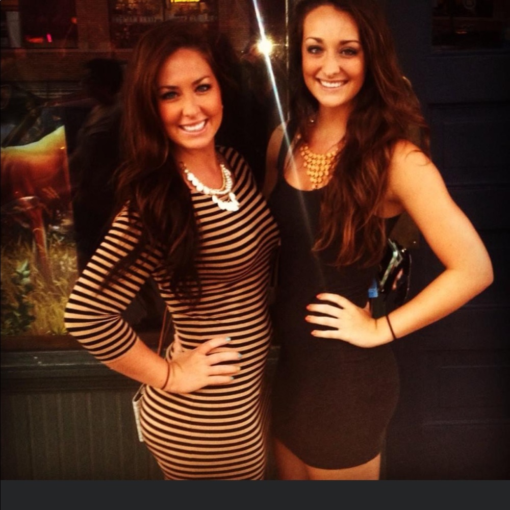 3/4 sleeve bodycon dress
